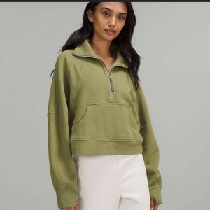 Lululemon Scuba Oversized Funnel-
Neck Half Zip (retired color)